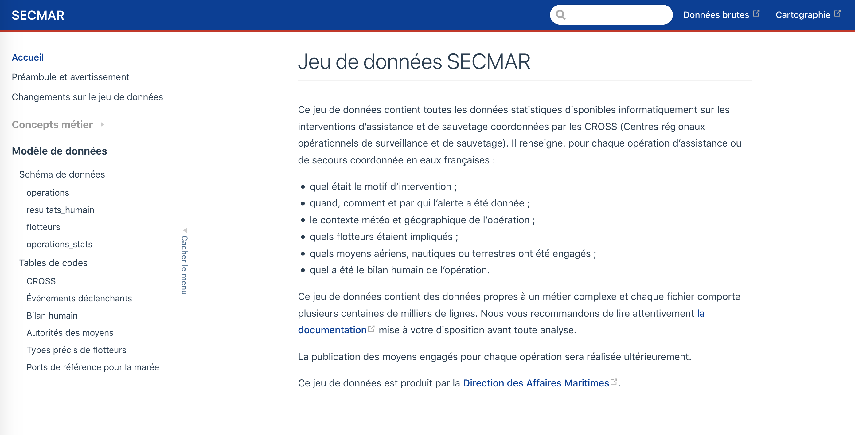 Documentation SECMAR